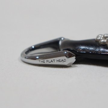 FN-K3D1-3S コードバンキーホルダー FNK3D13S FLATHEAD フラットヘッドレザーキーホルダー STOCKBURG ストックバーグの画像
