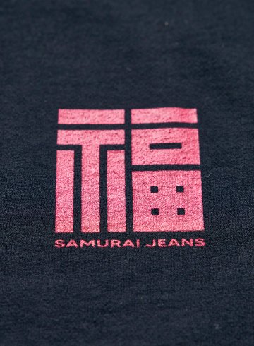 SJST25-105 サムライジーンズリペンコットン吊編Tシャツ25-105 SJST25105 SAMURAIJEANS サムライジーンズ Tシャツの画像