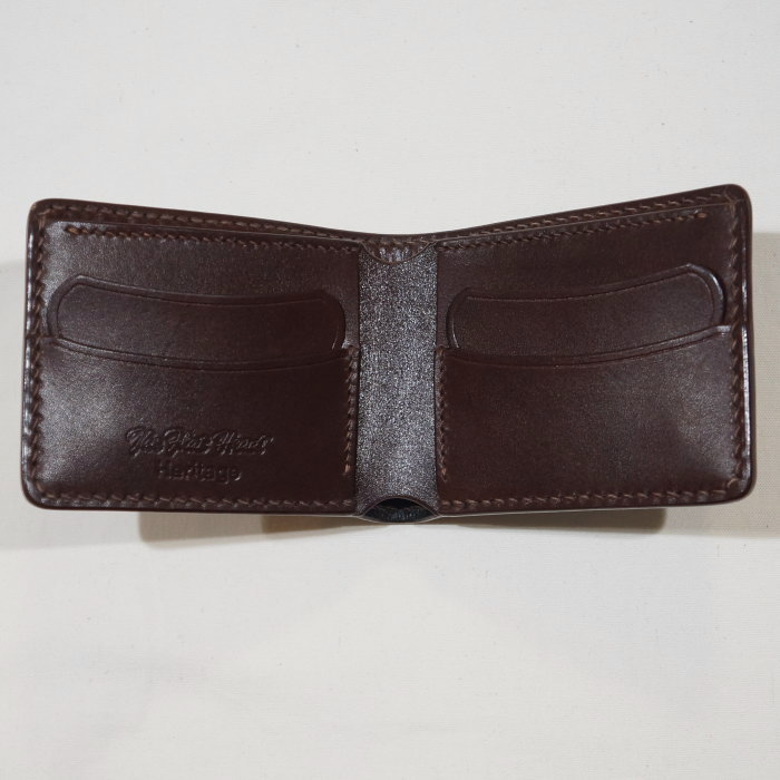 FN-WSL1-4W 多脂革SHORT CARD HOLDER HERITAGE FNWSL14W FLATHEAD フラットヘッド ストックバーグの画像