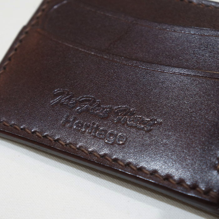 FN-WSL1-4W 多脂革SHORT CARD HOLDER HERITAGE FNWSL14W FLATHEAD フラットヘッド ストックバーグの画像