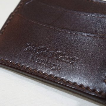 FN-WSL1-4W 多脂革SHORT CARD HOLDER HERITAGE FNWSL14W FLATHEAD フラットヘッド ストックバーグの画像