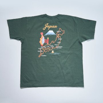 SCT25-101 サムライ倶楽部半袖Tシャツ25-101 SCT25101 SAMURAIJEANS サムライジーンズ サムライ倶楽部 サムライジーンズTシャツ サムライ倶楽部Tシャツの画像