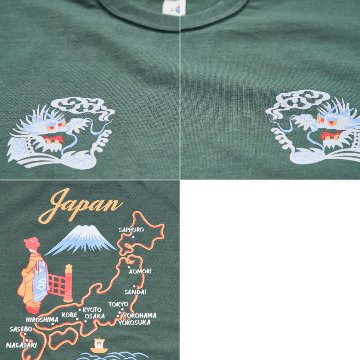 SCT25-101 サムライ倶楽部半袖Tシャツ25-101 SCT25101 SAMURAIJEANS サムライジーンズ サムライ倶楽部 サムライジーンズTシャツ サムライ倶楽部Tシャツの画像