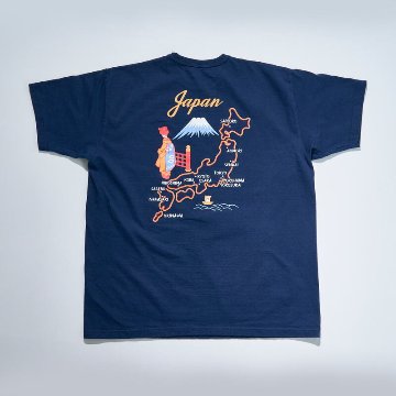 SCT25-101 サムライ倶楽部半袖Tシャツ25-101 SCT25101 SAMURAIJEANS サムライジーンズ サムライ倶楽部 サムライジーンズTシャツ サムライ倶楽部Tシャツの画像