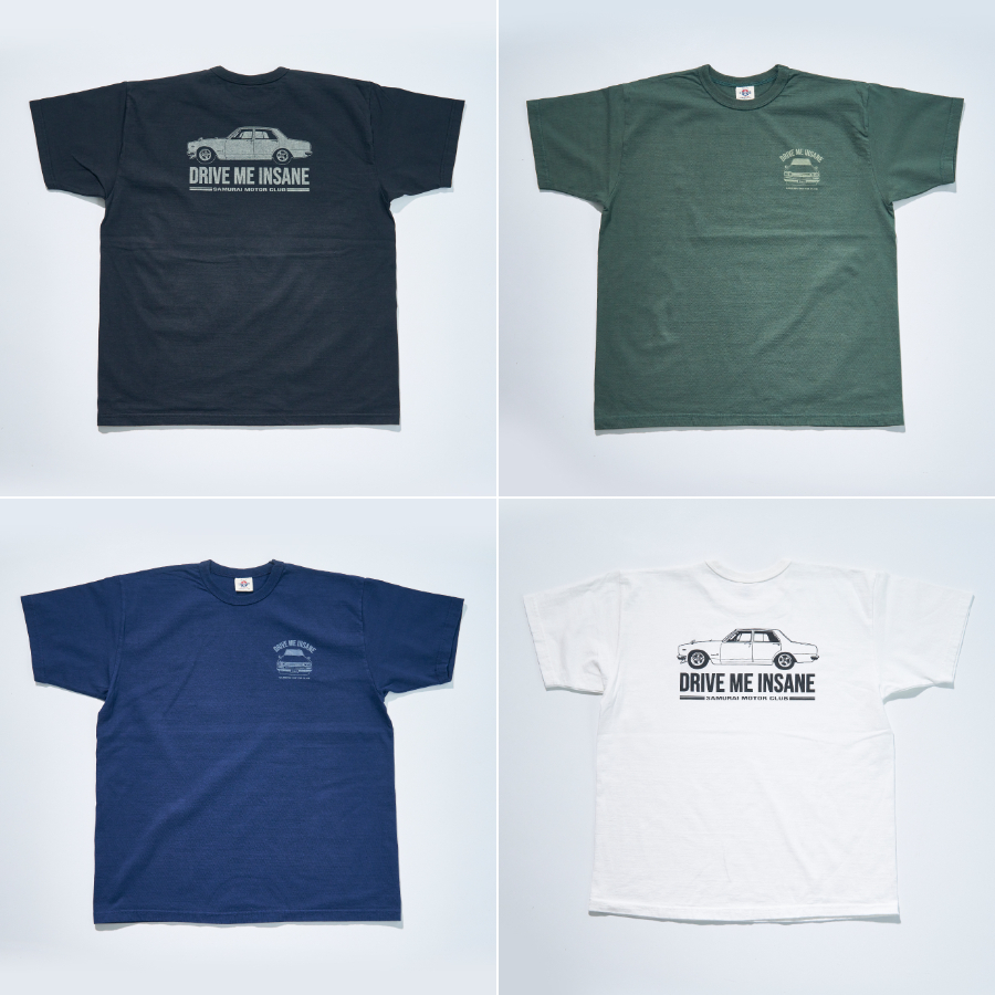SMT25-101 サムライ自動車倶楽部半袖Tシャツ25-101 SMT25101 SAMURAIJEANS サムライジーンズTシャツ サムライ自動車倶楽部半袖Tシャツの画像