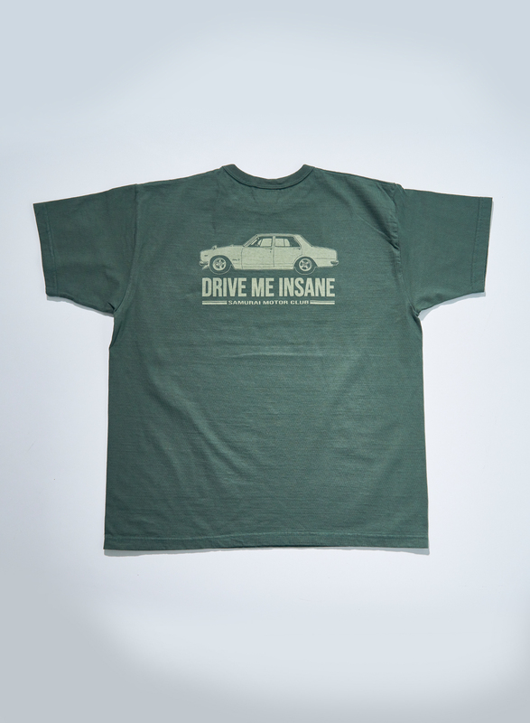 SMT25-101 サムライ自動車倶楽部半袖Tシャツ25-101 SMT25101 SAMURAIJEANS サムライジーンズTシャツ サムライ自動車倶楽部半袖Tシャツの画像