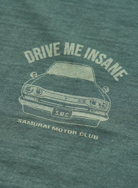 SMT25-101 サムライ自動車倶楽部半袖Tシャツ25-101 SMT25101 SAMURAIJEANS サムライジーンズTシャツ サムライ自動車倶楽部半袖Tシャツの画像