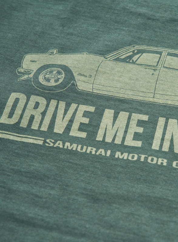 SMT25-101 サムライ自動車倶楽部半袖Tシャツ25-101 SMT25101 SAMURAIJEANS サムライジーンズTシャツ サムライ自動車倶楽部半袖Tシャツの画像