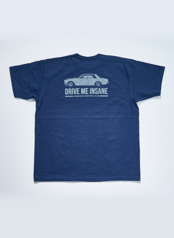 SMT25-101 サムライ自動車倶楽部半袖Tシャツ25-101 SMT25101 SAMURAIJEANS サムライジーンズTシャツ サムライ自動車倶楽部半袖Tシャツの画像