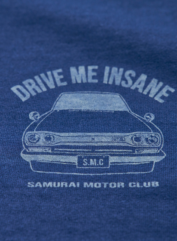 SMT25-101 サムライ自動車倶楽部半袖Tシャツ25-101 SMT25101 SAMURAIJEANS サムライジーンズTシャツ サムライ自動車倶楽部半袖Tシャツの画像