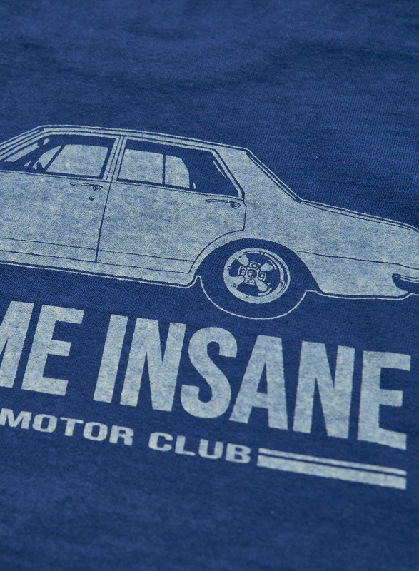 SMT25-101 サムライ自動車倶楽部半袖Tシャツ25-101 SMT25101 SAMURAIJEANS サムライジーンズTシャツ サムライ自動車倶楽部半袖Tシャツの画像