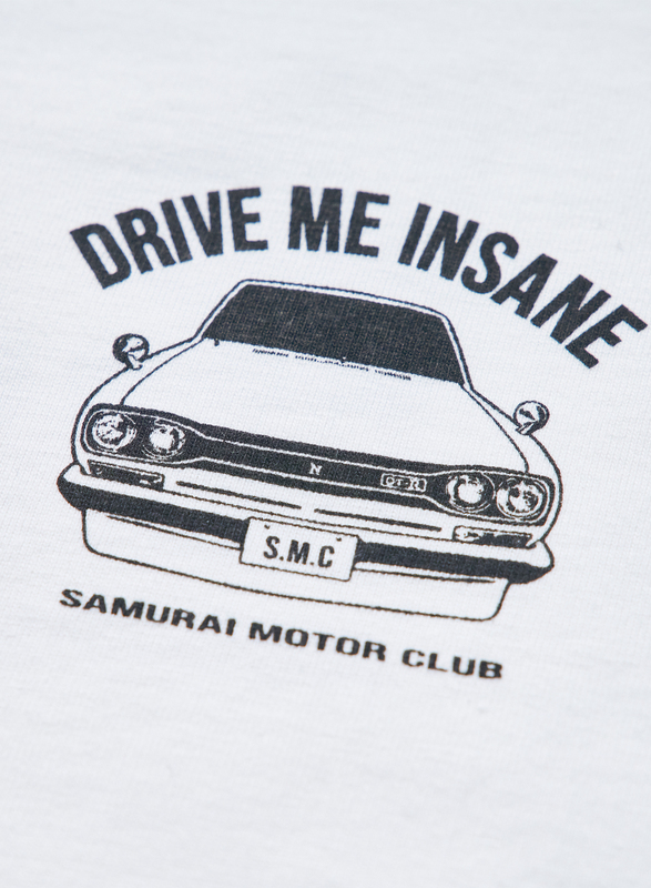 SMT25-101 サムライ自動車倶楽部半袖Tシャツ25-101 SMT25101 SAMURAIJEANS サムライジーンズTシャツ サムライ自動車倶楽部半袖Tシャツの画像