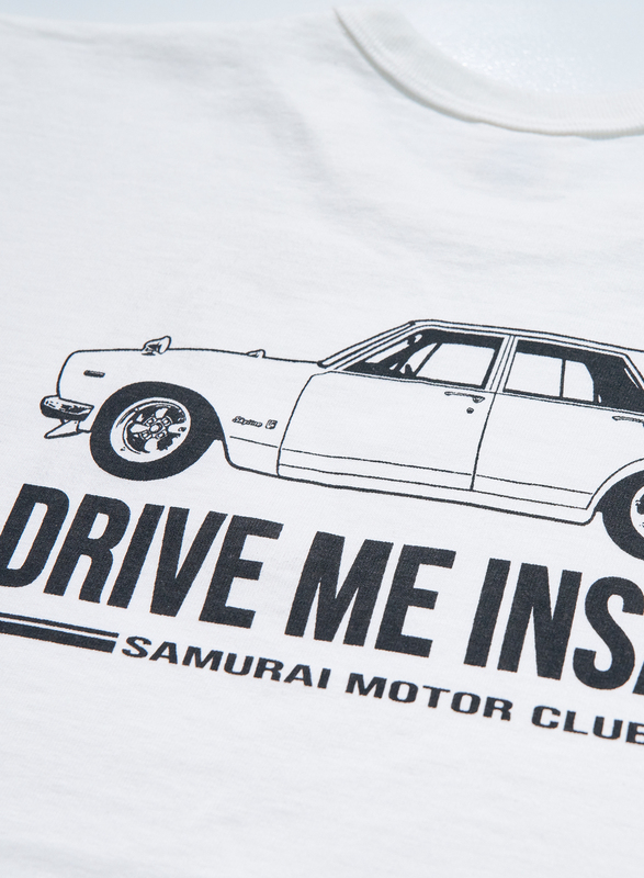 SMT25-101 サムライ自動車倶楽部半袖Tシャツ25-101 SMT25101 SAMURAIJEANS サムライジーンズTシャツ サムライ自動車倶楽部半袖Tシャツの画像
