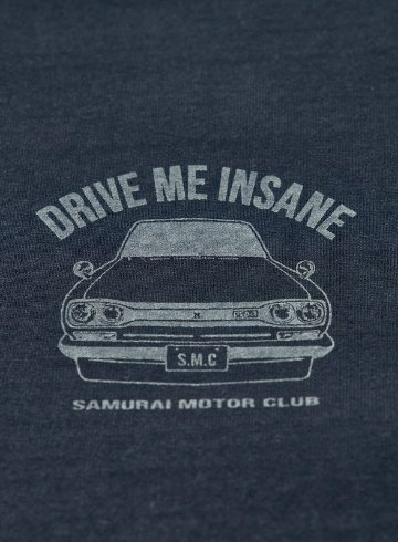 SMT25-101 サムライ自動車倶楽部半袖Tシャツ25-101 SMT25101 SAMURAIJEANS サムライジーンズTシャツ サムライ自動車倶楽部半袖Tシャツの画像