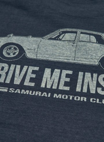SMT25-101 サムライ自動車倶楽部半袖Tシャツ25-101 SMT25101 SAMURAIJEANS サムライジーンズTシャツ サムライ自動車倶楽部半袖Tシャツの画像