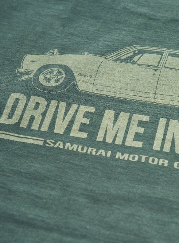 SMT25-101 サムライ自動車倶楽部半袖Tシャツ25-101 SMT25101 SAMURAIJEANS サムライジーンズTシャツ サムライ自動車倶楽部半袖Tシャツの画像