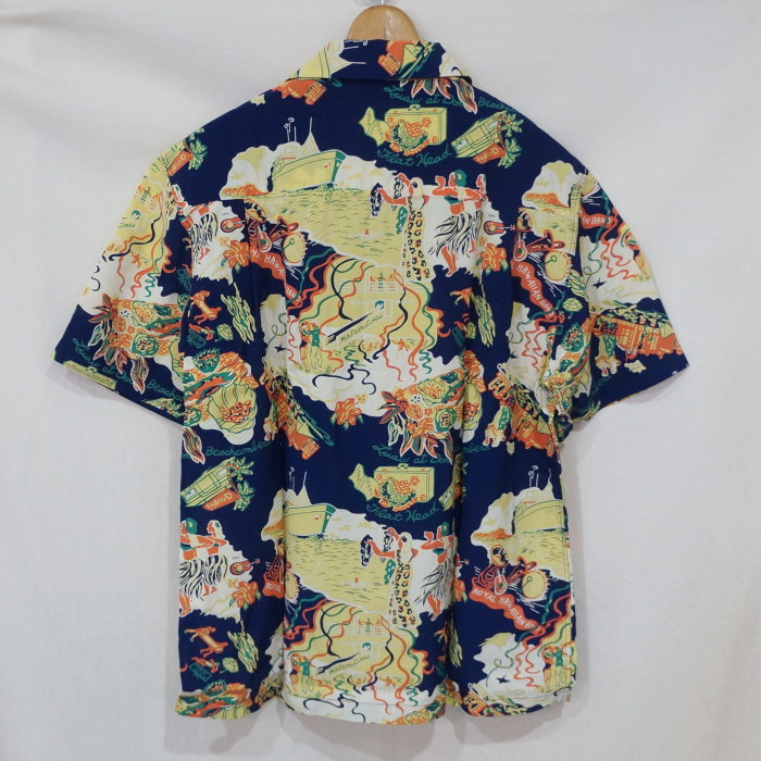 FN-SHO-010S HAWAIIAN SHIRT FNSHO010S FLATHEAD フラットヘッドアロハシャツ ハワイアンシャツ フラットヘッドシャツ シャツ半袖の画像