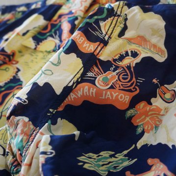 FN-SHO-010S HAWAIIAN SHIRT FNSHO010S FLATHEAD フラットヘッドアロハシャツ ハワイアンシャツ フラットヘッドシャツ シャツ半袖の画像