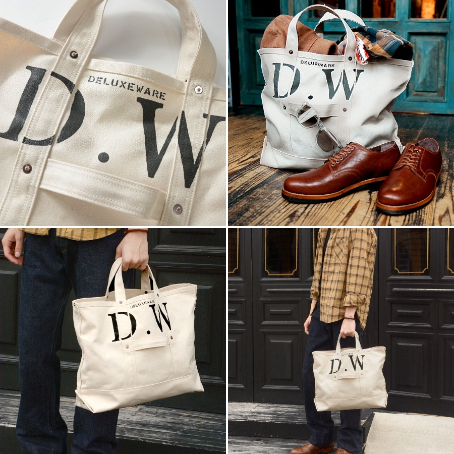 DLB-016 1910sTOOLBAG DLB016 DELUXEWARE デラックスウエアバッグ トートバッグ 手提げ鞄の画像