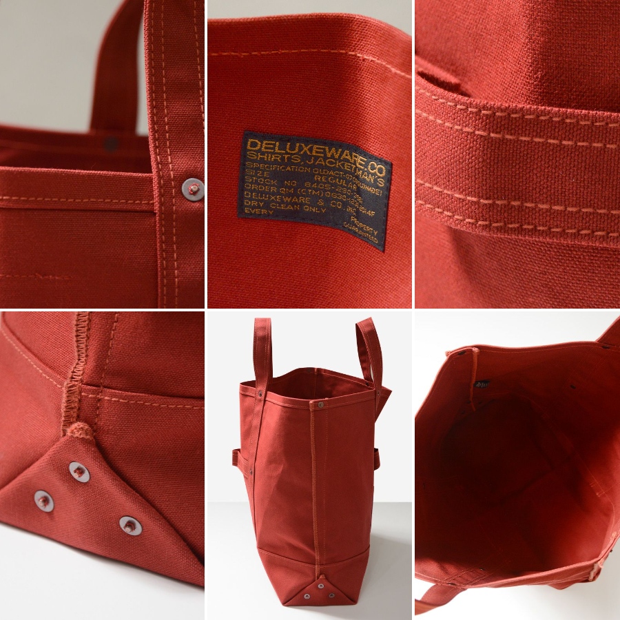 DLB-016 1910sTOOLBAG DLB016 DELUXEWARE デラックスウエアバッグ トートバッグ 手提げ鞄の画像