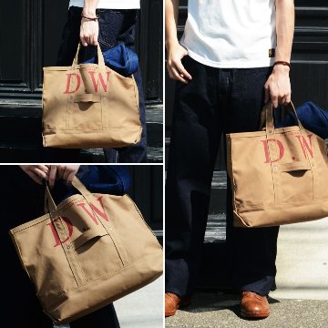 DLB-016 1910sTOOLBAG DLB016 DELUXEWARE デラックスウエアバッグ トートバッグ 手提げ鞄の画像
