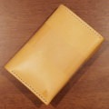 C20AN-ナチュラル-C20ANミディアムウォレット-黒羽-クロウ-CROW-財布-ハーフウォレットの画像