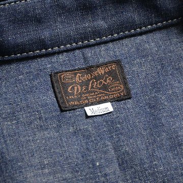 WWS-30S WESTERN S/S SHIRT WWS30S DELUXEWARE デラックスウエアシャツ半袖 デラックスウエアシャツの画像