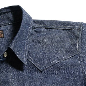 WWS-30S WESTERN S/S SHIRT WWS30S DELUXEWARE デラックスウエアシャツ半袖 デラックスウエアシャツの画像