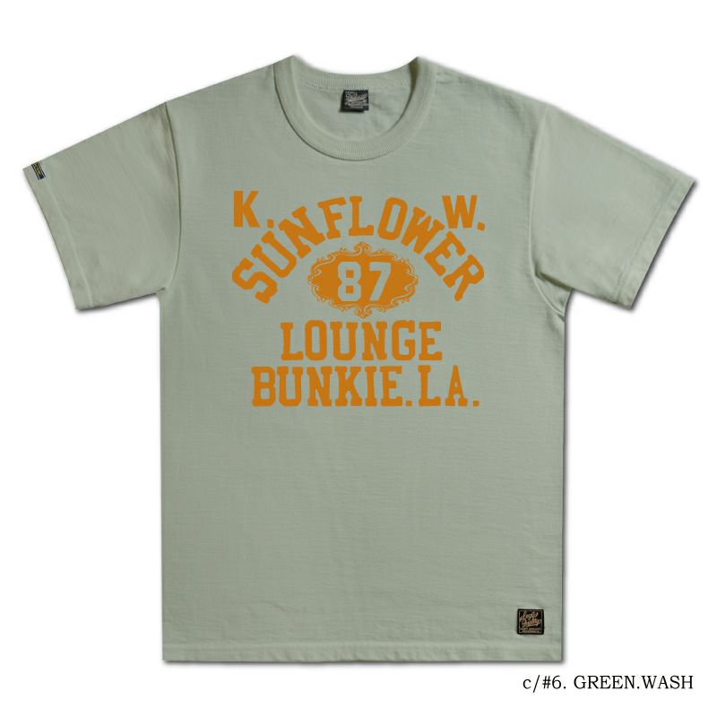 DXTS-2501 SUNFLOWER DXTS2501 DELUXEWARE デラックスウエアＴシャツの画像