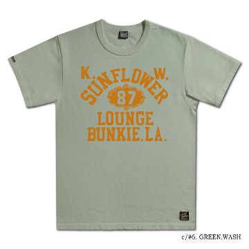 DXTS-2501 SUNFLOWER DXTS2501 DELUXEWARE デラックスウエアＴシャツの画像