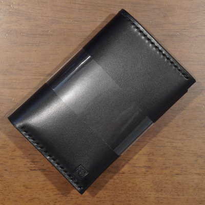 C20AN-BK-C20ANミディアムウォレット-黒羽-クロウ-CROW-財布-ハーフウォレットの画像