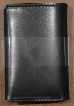 C20AN-BK-C20ANミディアムウォレット-黒羽-クロウ-CROW-財布-ハーフウォレットの画像