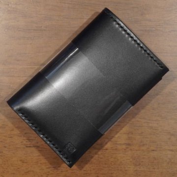 C20AN-BK-C20ANミディアムウォレット-黒羽-クロウ-CROW-財布-ハーフウォレットの画像