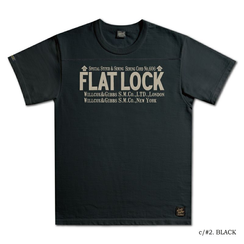 DXTS-FL1 FLAT LOCK DXTSFL1 DELUXEWARE デラックスウエアＴシャツの画像