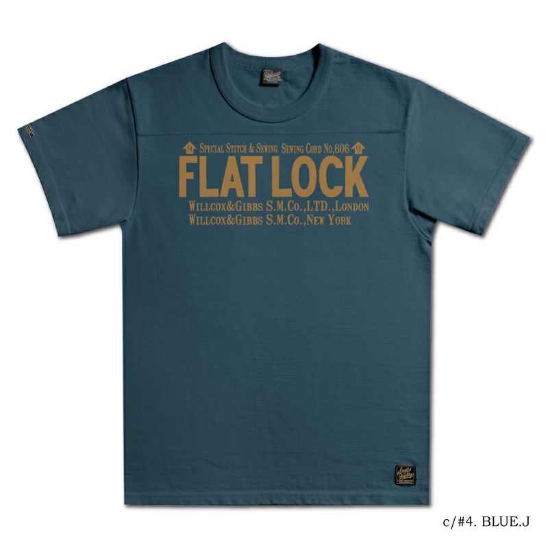 DXTS-FL1 FLAT LOCK DXTSFL1 DELUXEWARE デラックスウエアＴシャツの画像