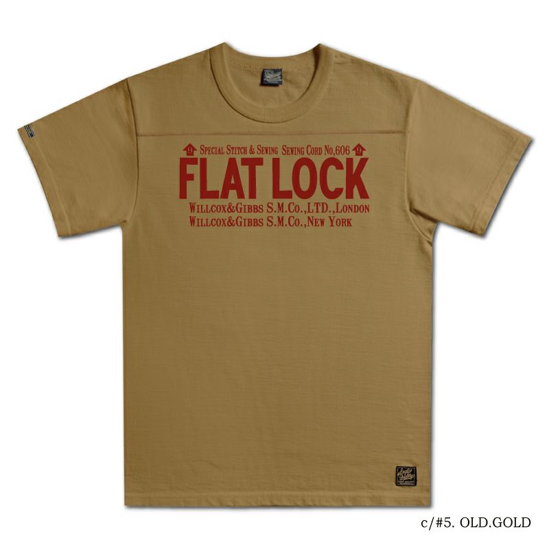 DXTS-FL1 FLAT LOCK DXTSFL1 DELUXEWARE デラックスウエアＴシャツの画像