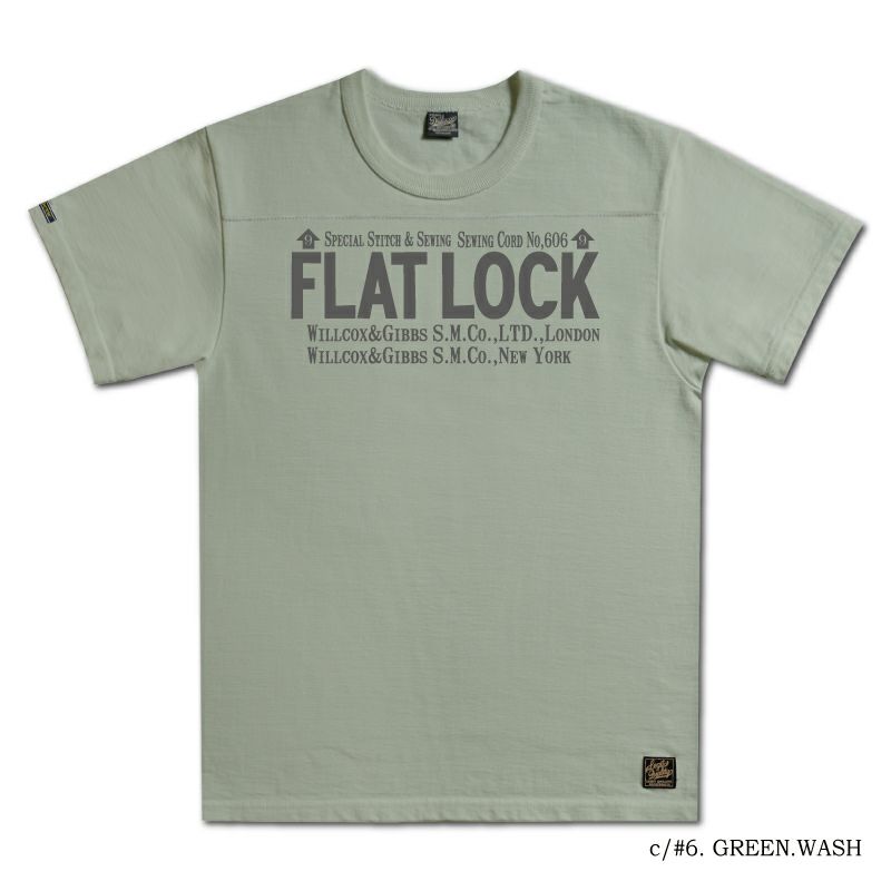 DXTS-FL1 FLAT LOCK DXTSFL1 DELUXEWARE デラックスウエアＴシャツの画像