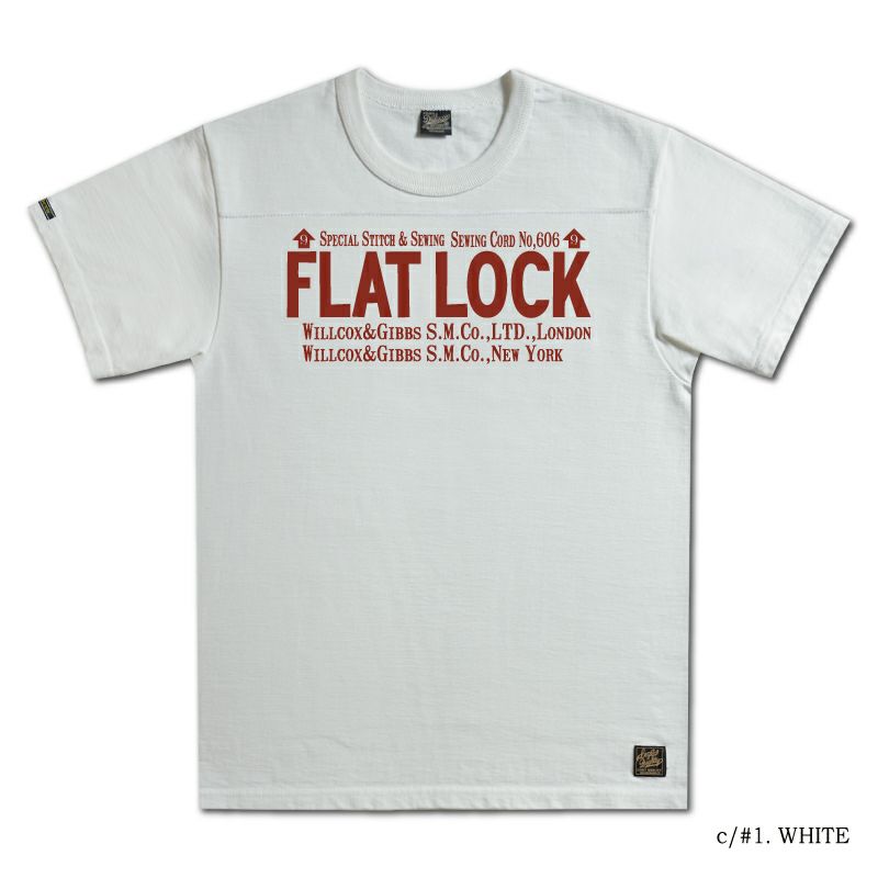 DXTS-FL1 FLAT LOCK DXTSFL1 DELUXEWARE デラックスウエアＴシャツの画像