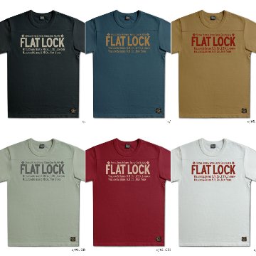 DXTS-FL1 FLAT LOCK DXTSFL1 DELUXEWARE デラックスウエアＴシャツの画像