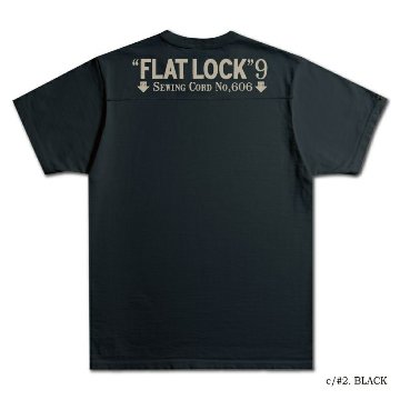 DXTS-FL1 FLAT LOCK DXTSFL1 DELUXEWARE デラックスウエアＴシャツの画像