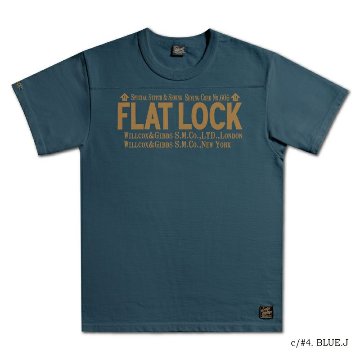 DXTS-FL1 FLAT LOCK DXTSFL1 DELUXEWARE デラックスウエアＴシャツの画像