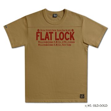 DXTS-FL1 FLAT LOCK DXTSFL1 DELUXEWARE デラックスウエアＴシャツの画像