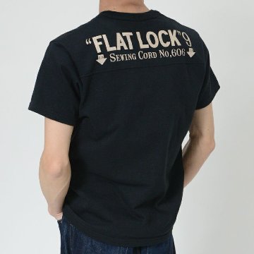 DXTS-FL1 FLAT LOCK DXTSFL1 DELUXEWARE デラックスウエアＴシャツの画像