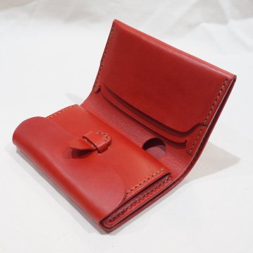 C20AN-2ND RD 2ND別注C20ANミディアムウォレット C20AN2ND 黒羽 クロウ CROW 財布 ハーフウォレットの画像