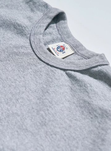 SJST-M-MGRY-サムライジーンズ半袖無地Tシャツ-SJSTM-SAMURAIJEANS-サムライジーンズTシャツの画像