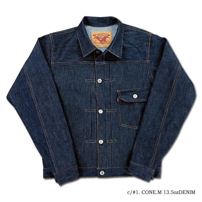 CM1949XJ 20THアニバーサリー CORN MILLS 13.5oz DENIM DELUXEWARE デラックスウエアデニムジャケット Gジャン ジージャン 1STの画像