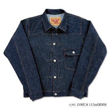 CM1949XJ 20THアニバーサリー CORN MILLS 13.5oz DENIM DELUXEWARE デラックスウエアデニムジャケット Gジャン ジージャン 1STの画像