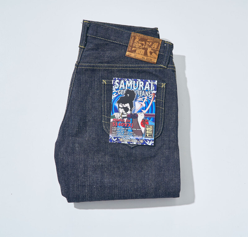 S140VXJ 限定：刃モデルテーパード S140VXJ SAMURAIJEANS サムライジーンズデニムジーンズの画像