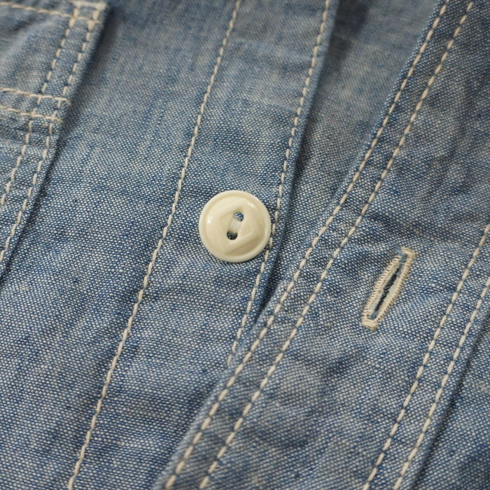 FN-SCK-010L CHAMBRAY WORK SHIRTS FNSCK010L FLATHEAD フラットヘッドワークシャツ フラットヘッドシャツの画像