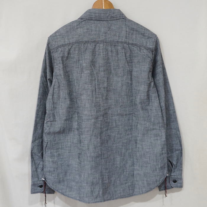 FN-SCK-010L CHAMBRAY WORK SHIRTS FNSCK010L FLATHEAD フラットヘッドワークシャツ フラットヘッドシャツの画像